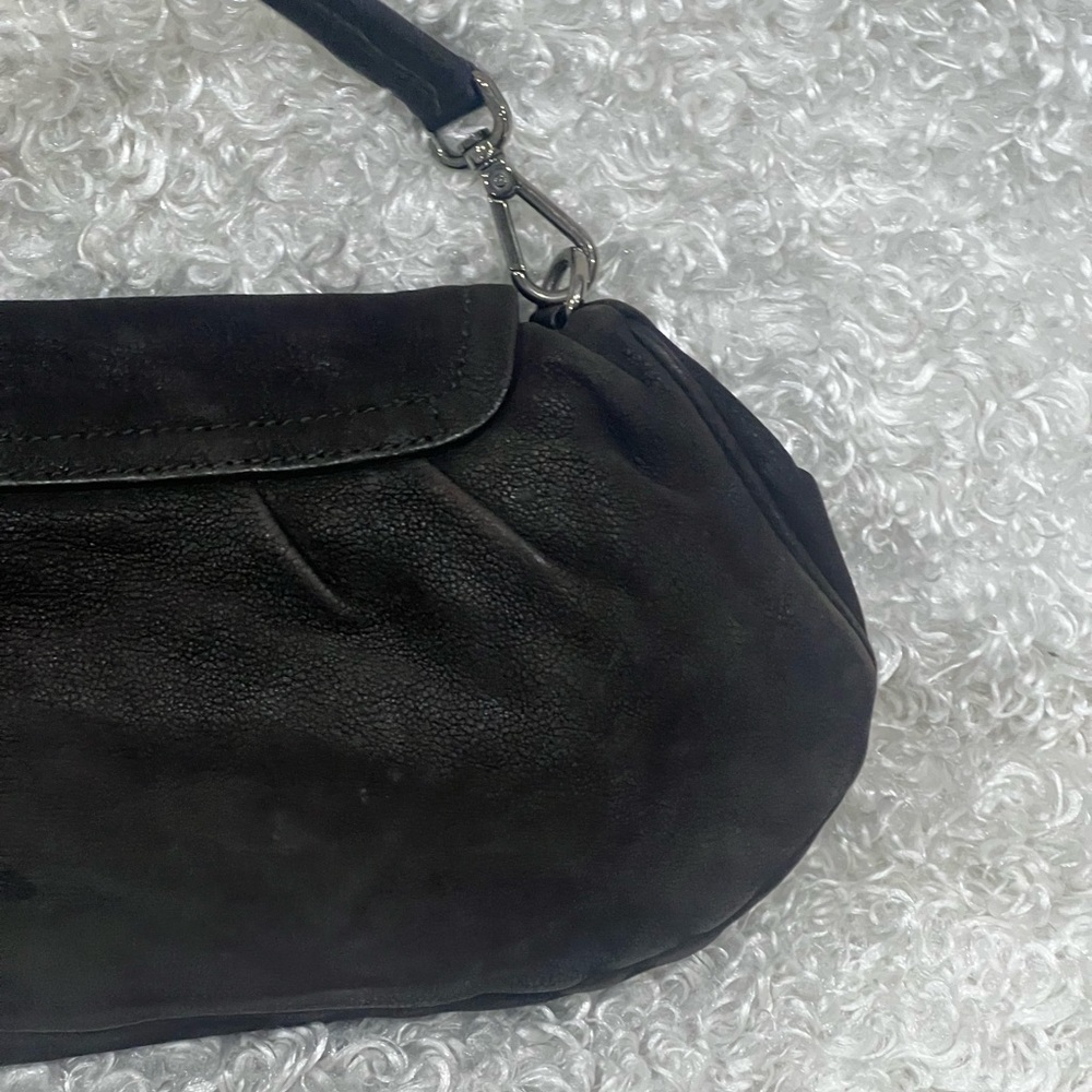 Prada Brown Leather Shoulder Bag - Picture 7 of 16